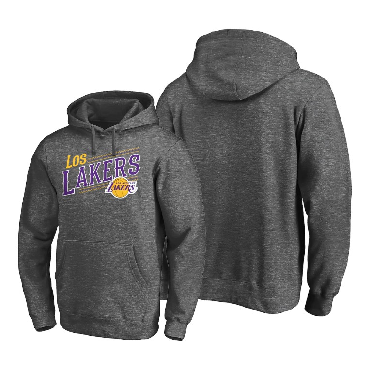 Men's Los Angeles Lakers NBA Core Pullover ene-Be-A 2021 Noches Latin Night Charcoal Basketball Hoodie YRO6783UI